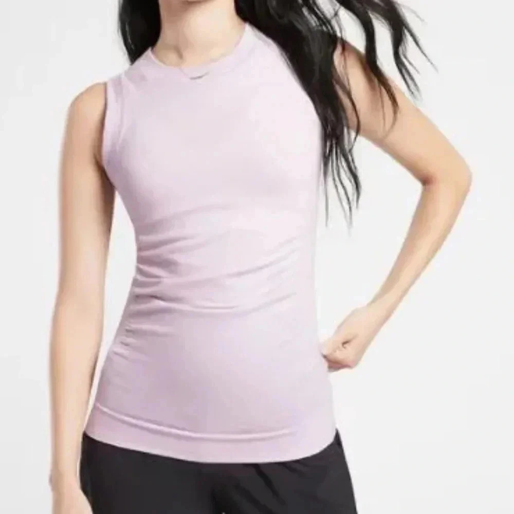 Athleta Foresthill Ascent Seamless Tank Top Size XS Shasta Purple/Lavender